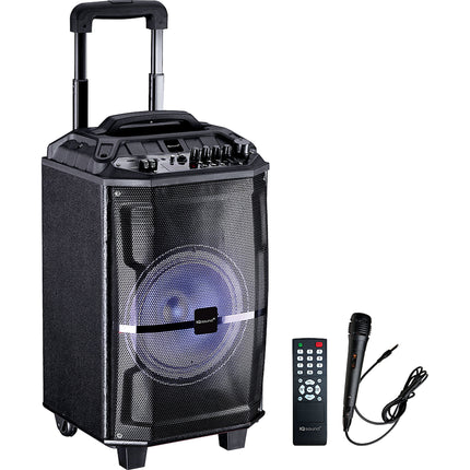 8” Professional Bluetooth Speaker with Disco Light Efect