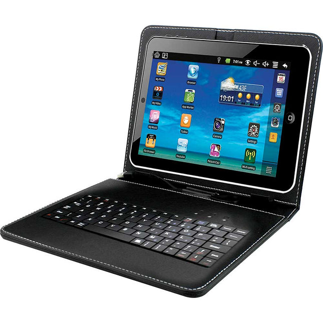 7" Tablet Keyboard Case, Black