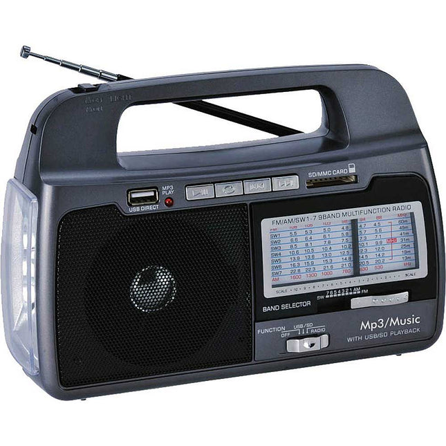 SC-1082 9 Band AM/FM/SW1-7 Radio