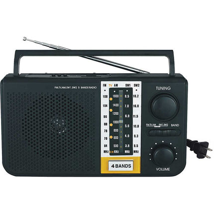 SC1085 5 Band AM/FM/SW1/SW2/TV Radio