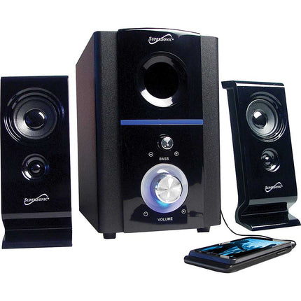 SC-1120 2.1Ch Multimedia Speaker System w/USB/SD/Radio