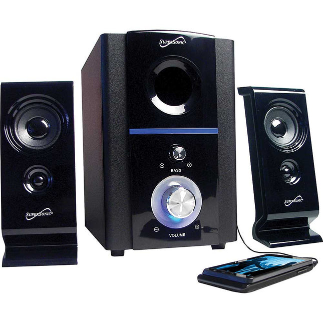 SC-1120 2.1Ch Multimedia Speaker System w/USB/SD/Radio