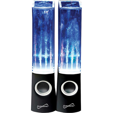 SC-1122BK Dancing Water Speakers, Black
