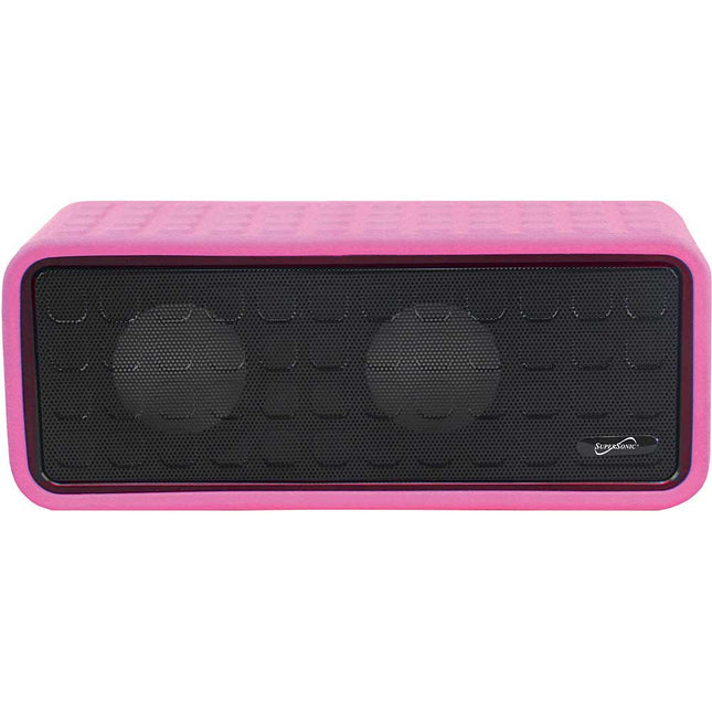SC1366BTPK Portable Bluetooth Rechargeable Speaker, Pink