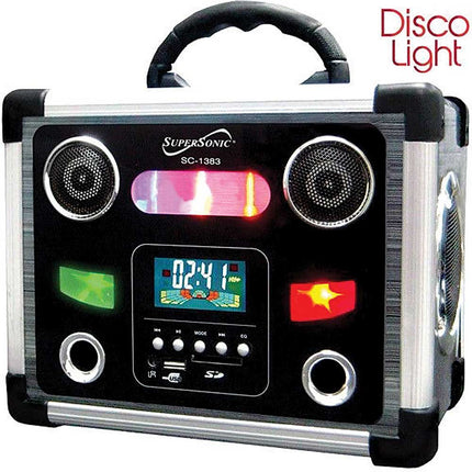 Portable Rechargeable Speaker w/FM Radio