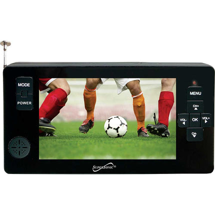 4.3” Portable Digital TV with USB & Micro SD Inputs