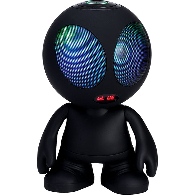 Portable Bluetooth® Alien Speaker, Black