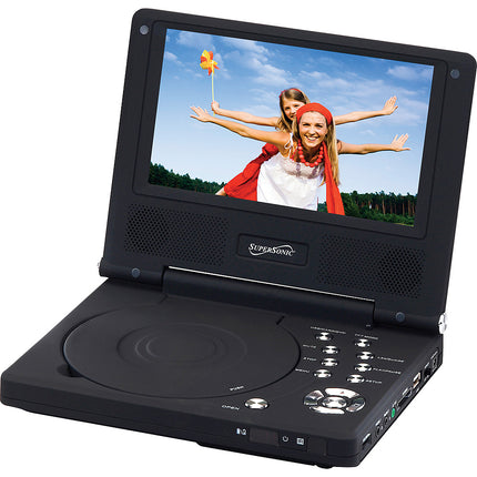 SC-178DVD 7" Portable DVD Player