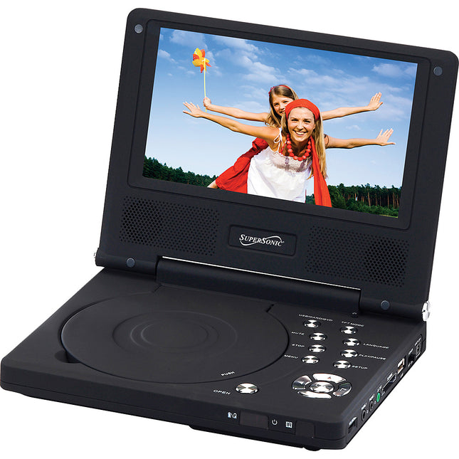 SC-178DVD 7" Portable DVD Player
