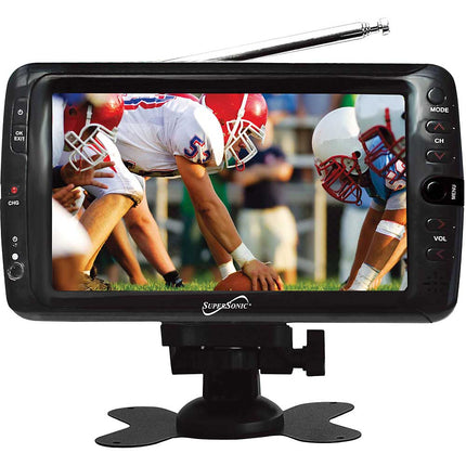 SC195 7" Widescreen Portable Rechargeable LCD TV