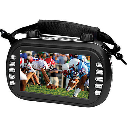 Portable Multi-functional PA System with 4.3" Display, Black