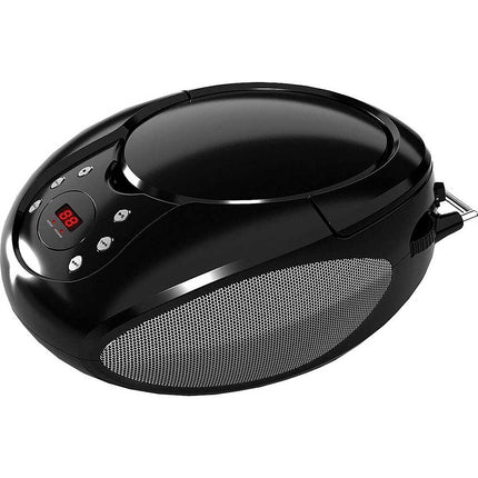 SC505BK CD/AM/FM Boombox, Black