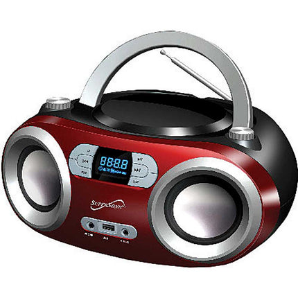 Portable Bluetooth Audio System, Red