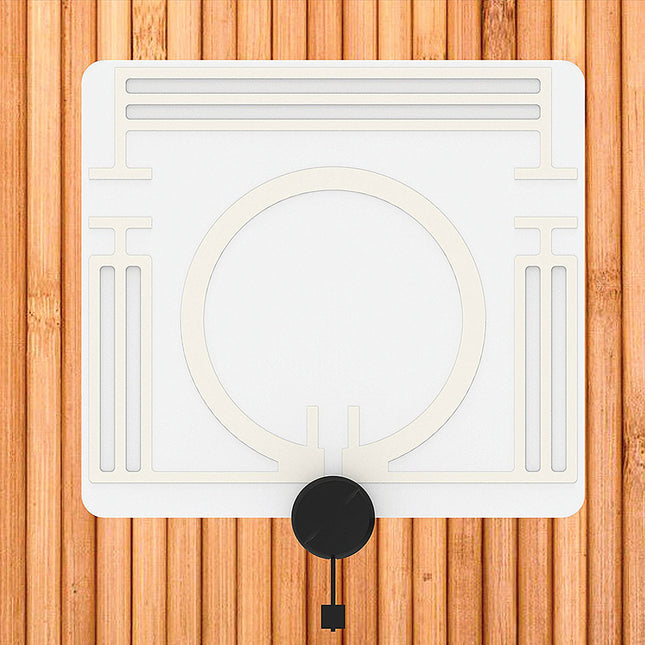 360 HDTV Digital Amplified Indoor Motorized Rotating Antenna, White