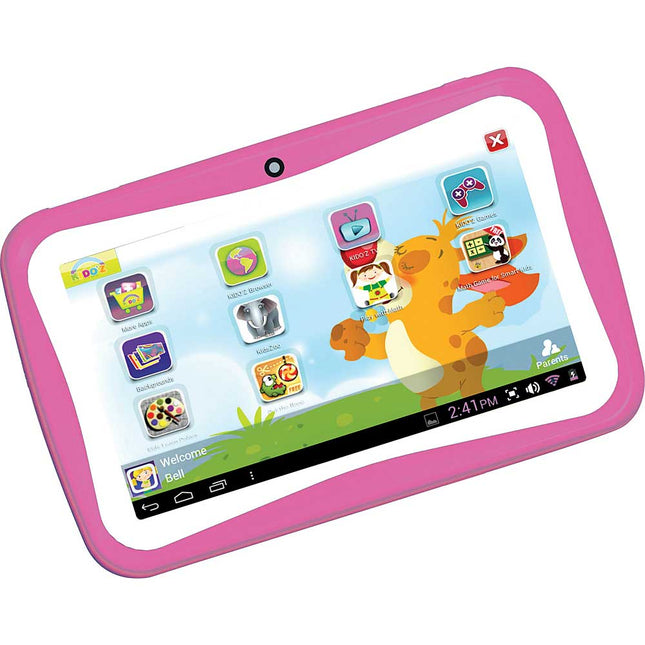 7" Capacitive Multi-Touchscreen Tablet for Kids, Pink
