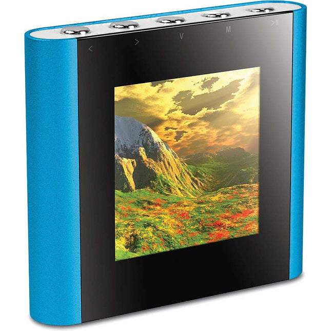 SMPK4600BL 4GB 1.5” Micro Video MP3 Player, Blue