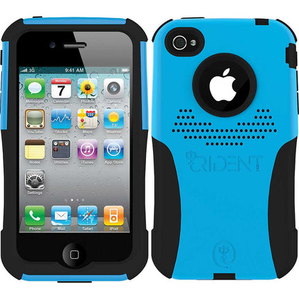 AG-IPH4-BL Aegis Case for iPhone 4/4S, Blue