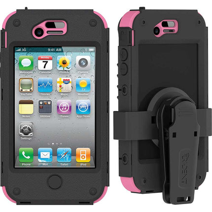 AMS-IPH4S-PK Kraken II AMS Case for iPhone 4/4S w/Holster, Pink