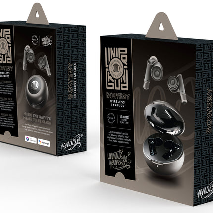 Wireless Earbuds, Black