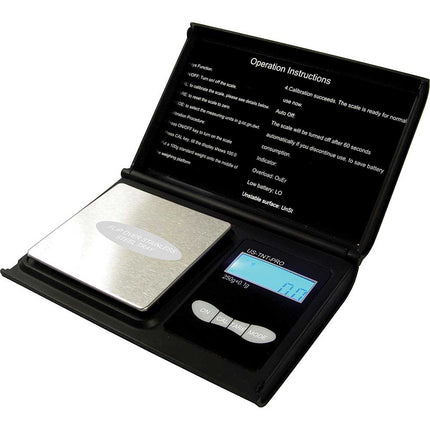 US-TNT-PRO US Balance 250g x 0.1g Flip Over Stainless Steel Tray