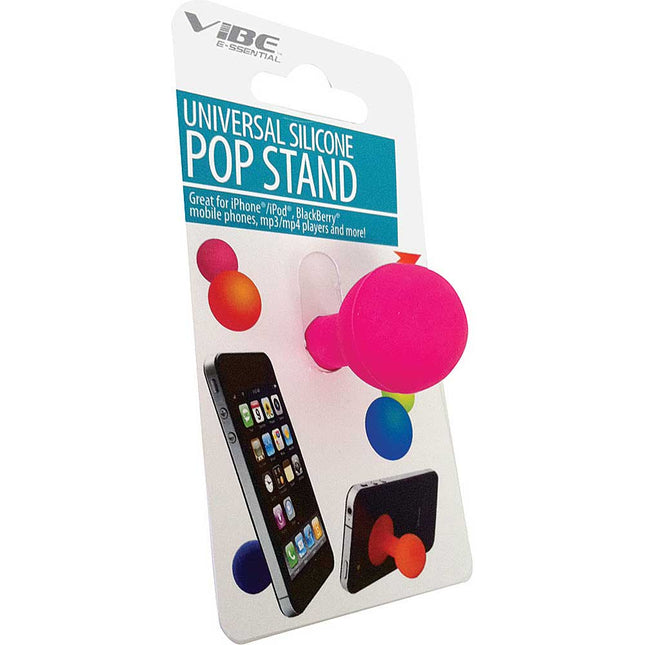 VE1061PK Silicone Pop Stand, Pink