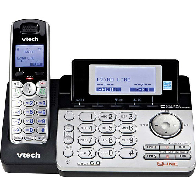DS6151 DECT 6.0 2-Line Digital Answering System, 1 Handset