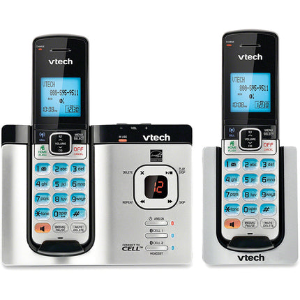 DS66212 DECT 6.0 Expandable Cordless Phone with Bluetooth