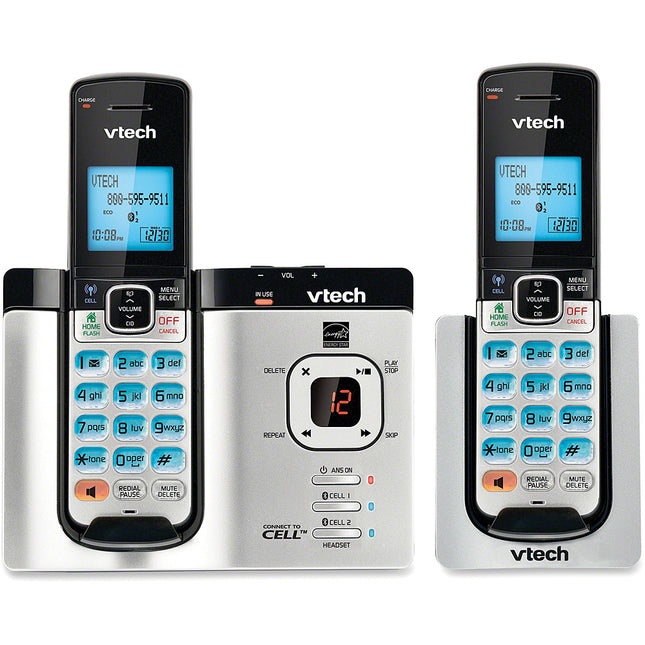 DS66212 DECT 6.0 Expandable Cordless Phone with Bluetooth