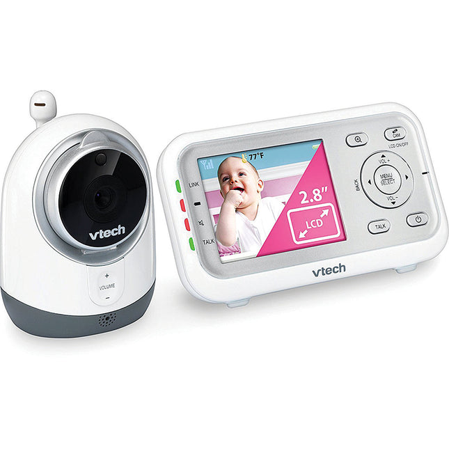 Expandable Digital Video Baby Monitor with Full-Color and Automatic Night Vision