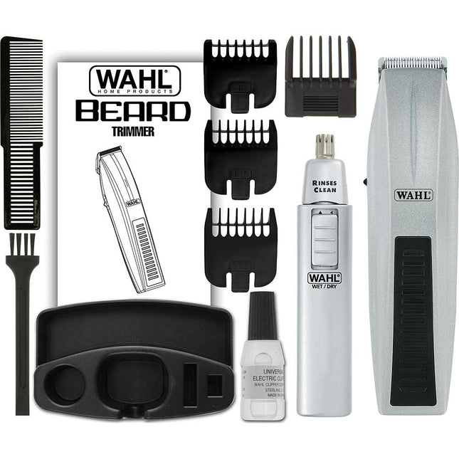 5537-420 Mustache/Beard Trimmer with Bonus Ear/Nose Trimmer