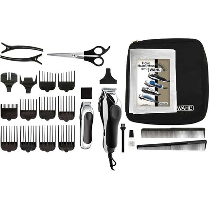 79524-5201 25 Piece Deluxe Chrome Pro Haircutting Kit