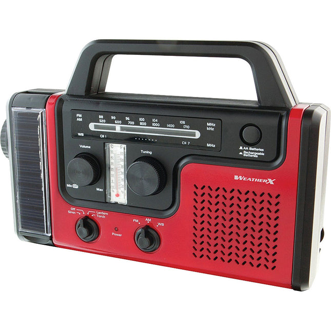 AM/FM/Weather Radio with Flashlight