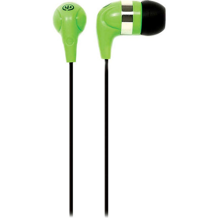 WI-2101 "Jaw Breaker" Earbuds, Green