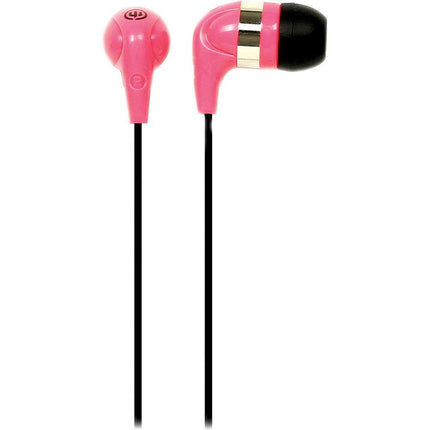 WI-2102 "Jaw Breaker" Earbuds, Pink