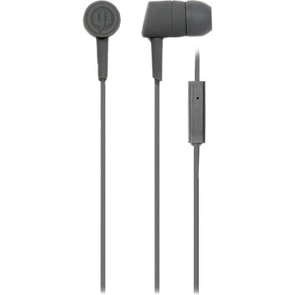 WI-2251 "Mojo" Earbuds w/ Mic, Dark Grey