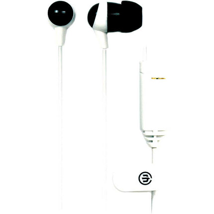 WI-2400 "Heist" Earbuds, Black/White