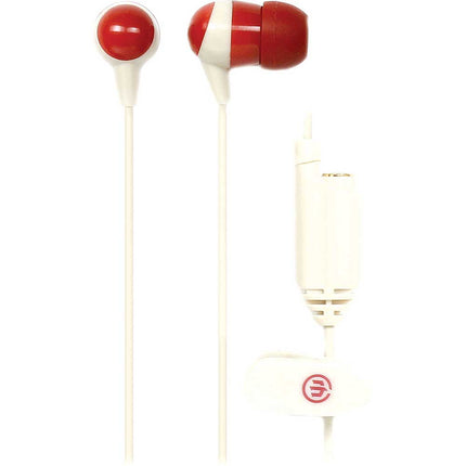 WI-2401 "Heist" Earbuds, Rust/Ivory