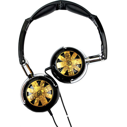 WI-8101 "Tour" Foldable Headphones, Gold