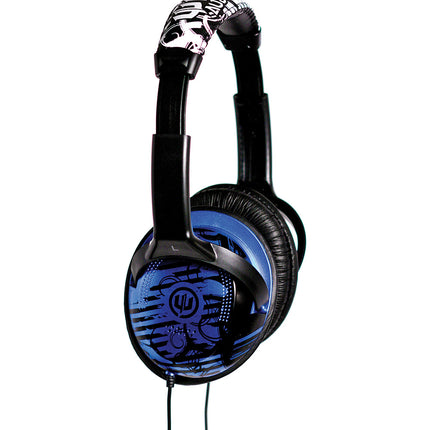 WI-8201 "Reverb" Full Size Headphones, Blue/Black