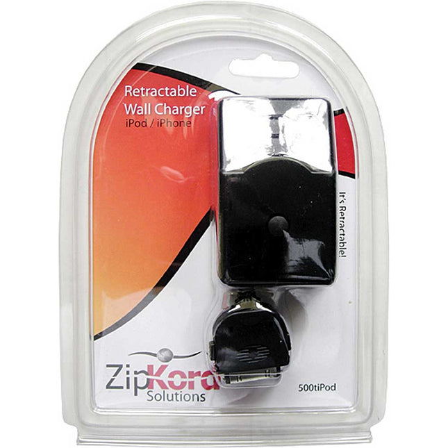 500TiPod Retractable iPhone/iPod Wall Charger