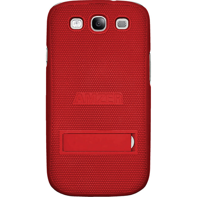 Snap-On Case with Kickstand For Galaxy S III, Red