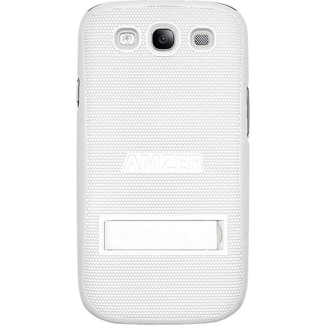 Snap-On Case with Kickstand For Galaxy S III, White