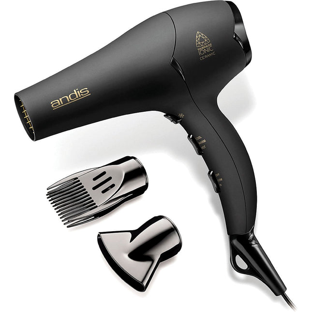 Ceramic Tourmaline 1875 Watt Hair Dryer, Black