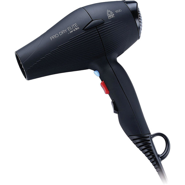 1600W Professional Pro Elitetourmaline Soft Grip Ionic Dc Motor Dryer, Black