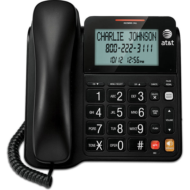 Corded Telephone with Large Tilt Display