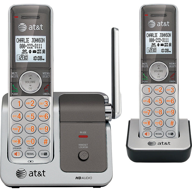 DECT 6.0 Digital Cordless Telephone, 2 Handsets