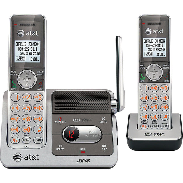 DECT 6.0 Answering System, 2 Handsets