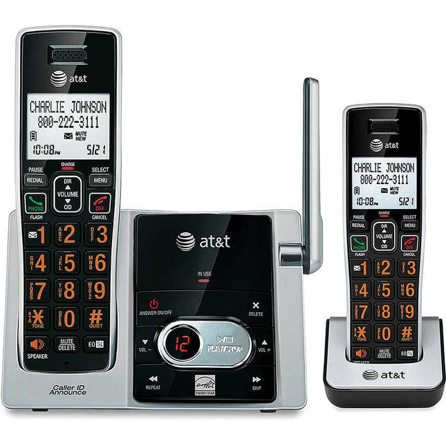 2 Handset Cordless Answering System