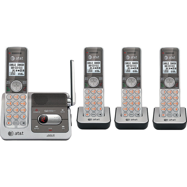 DECT 6.0 Expandable Cordless Telephone, 4 Handsets