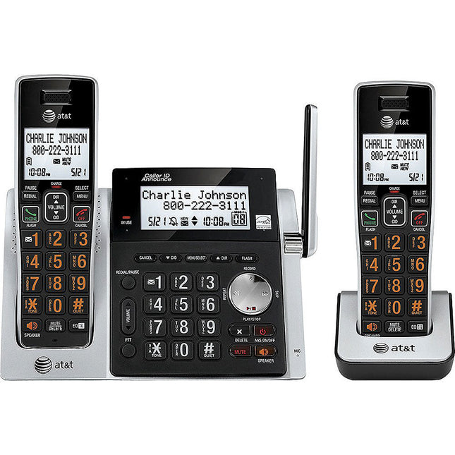 DECT 6.0 Expandable Cordless Phone w/Answering System